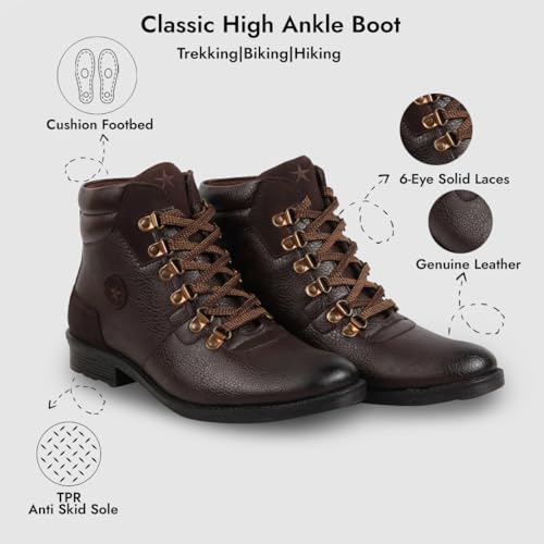 Image of FAUSTO Men's Leather Boots