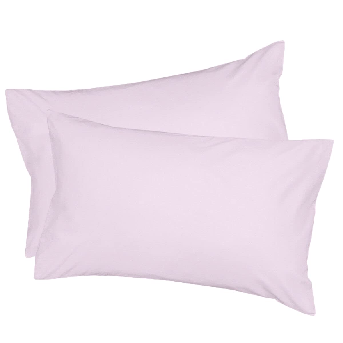 Pillow Case Luxury Poly Cotton Housewife 2 4 6 8 12 Pack Bedroom Pillow Cover (12, Pink)