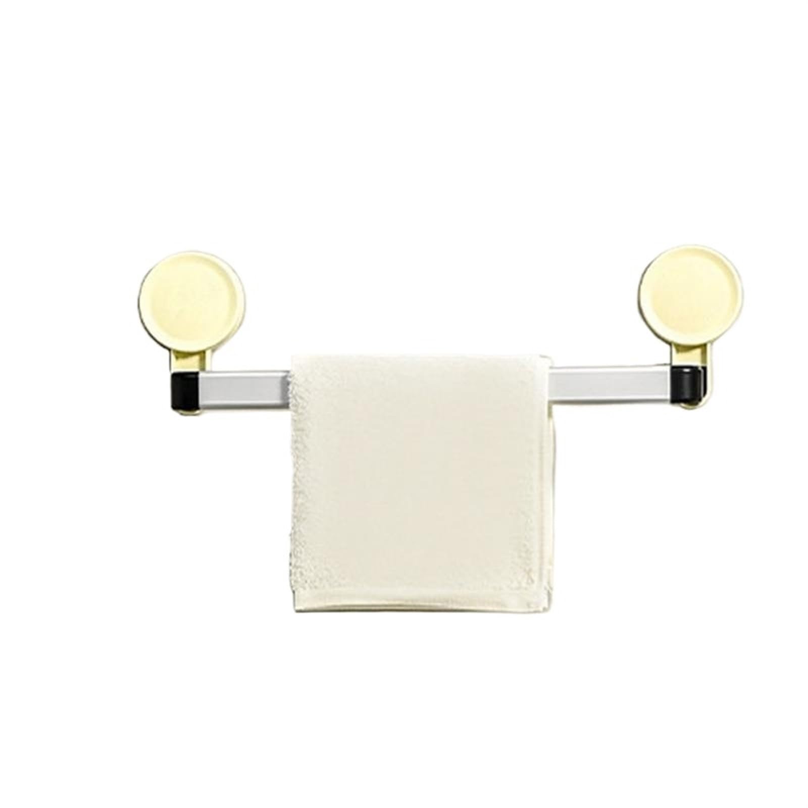 Self Adhesive Towel Rail Suction Cup Towel Bar Space-Saving Hanger Rack For Bathroom Hand Holder Shower