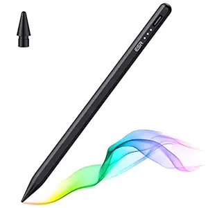 ESR Stylus Pen for iPad with Tilt Sensitivity, iPad Stylus Pencil for Apple iPad 10/9/8/7/6, iPad Pro 11, iPad Pro 12.9, iPad Mini 6/5, and iPad Air 5/4/3, Palm Rejection, Magnetic Attachment, Black at Rs. 2226