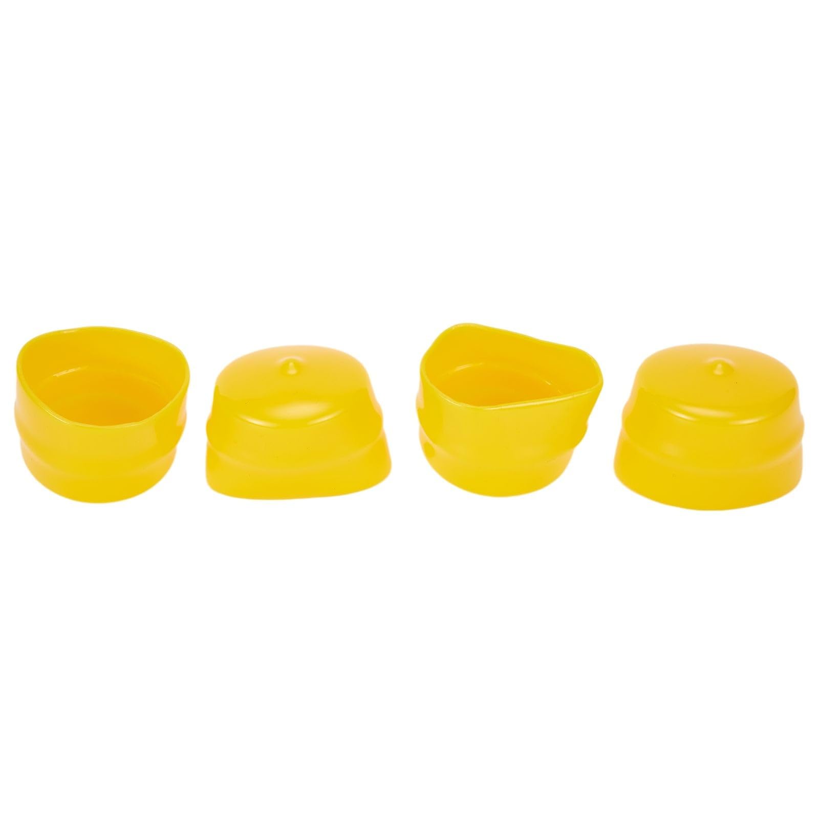 Confezione da 4 coprimozzi per cuscinetti anteriori di ricambio per trattori tosaerba John Deere (modelli 105, 115, 125, 135, 145, 155c, D100¨CD170, G100¨CG110, GT235¨CGT255, L100¨CL130, LA100¨
