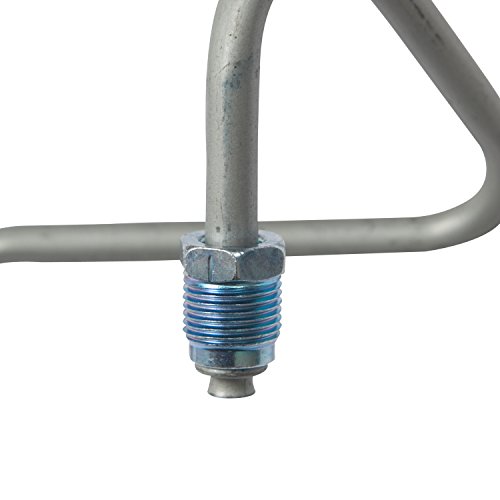 Edelmann 92083 Power Steering Pressure Hose: Replacement For - 2010-01 Gm Silverado, Sierra; V-8 6.6L Diesel; W/Hydroboost, Black #TOP1