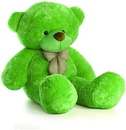 BHAGWATI Green Color Teddy Bear Plush Stuffed Animals Soft Toys, Huggable Teddy Bear, Birthday Gift for Boys, Girls, Wife, Girlfriend, Women, Kids Valentine's Christmas Gift (3 Feet, Green)