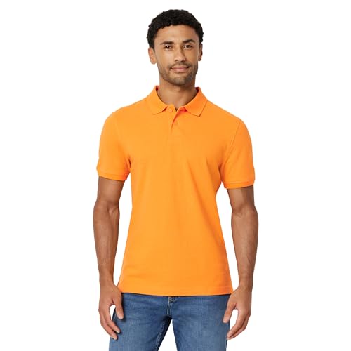 Image of Amazon Essentials Men's Slim-Fit Short-Sleeve Cotton Pique Polo Shirt