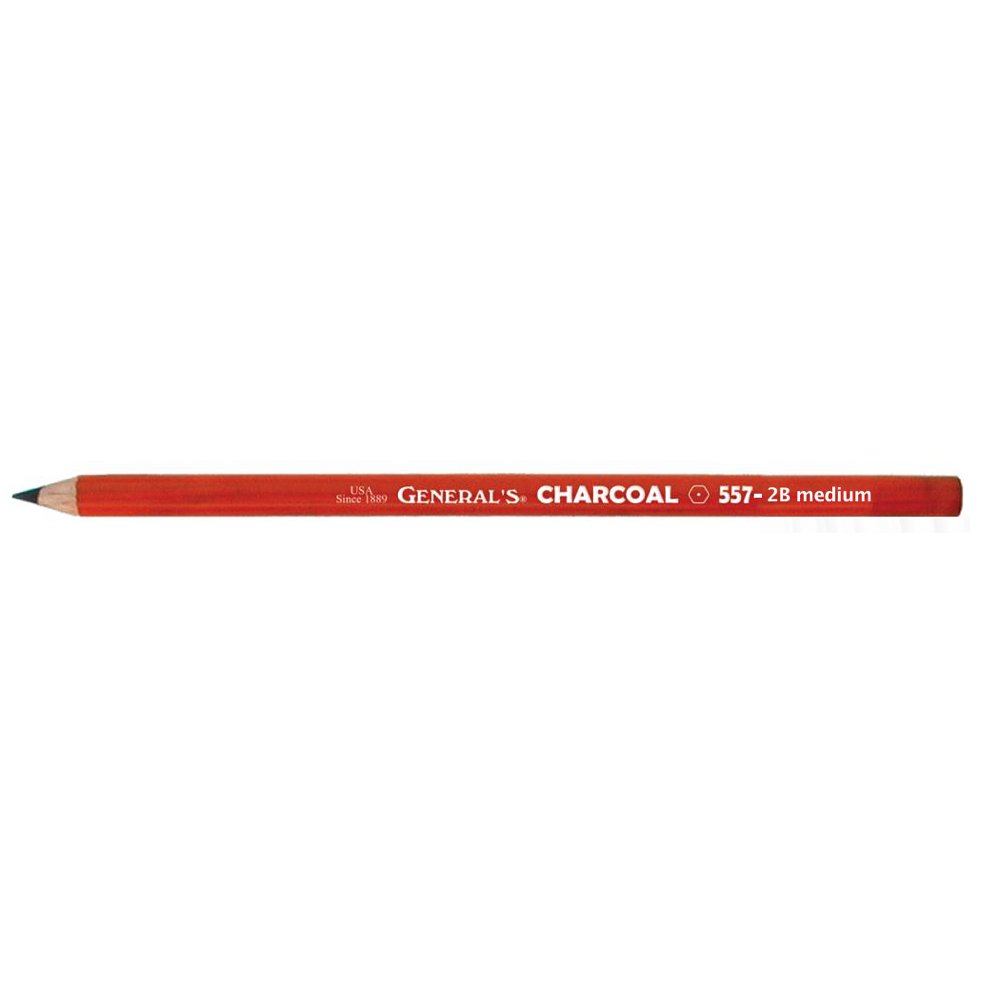 Charcoal Pencils 2/Pkg-2B
