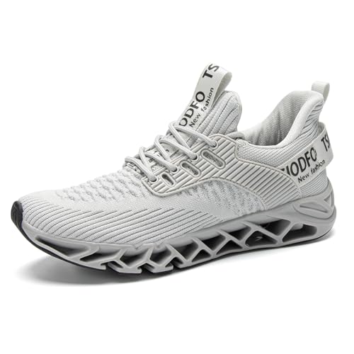 Image of Mens Running Shoes Non Slip Athletic Tennis Walking Fashion Sneakers