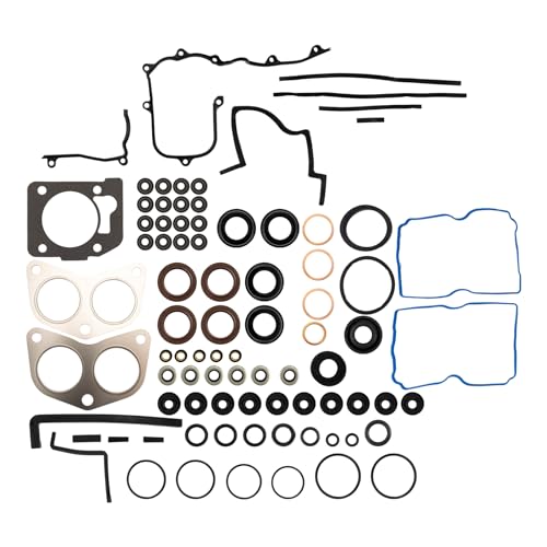 Image of KAX Engine Cylinder Head Gasket Set Compatible with Subaru Forester 2006-2010, Impreza 2006-2011, Outback Legacy 2006-2009, Baja Saab 9-2X 2006 2.5L, Head Gasket Kit, OE# HS 26415 PT-1