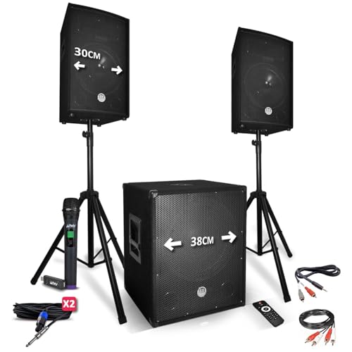 Pack Sono 2200W - Reconditionné/Occasion - Enceintes 12