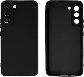 Capinha Colorida Linha PREMIUM Compatível Com Samsung Galaxy S23 Preto, Branco, Vermelho, Amarelo, Lilás, Roxo, Azul, Laranja, Marrom, Verde, Cinza, Rosa Case Slim Flexível Aveludada 3 Camadas De Proteção DUPIN (PRETO)