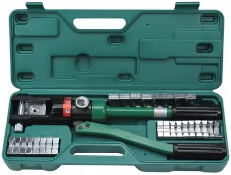 XTRA 400-HD Hydraulic Crimping Tool - Cable Crimping Plier Tool Kit (10-400 mm, 14 Sets)