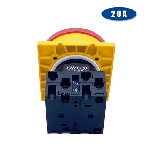 Interrupteur d'isolement triphasé pour commande moteur 20A 380V - 3