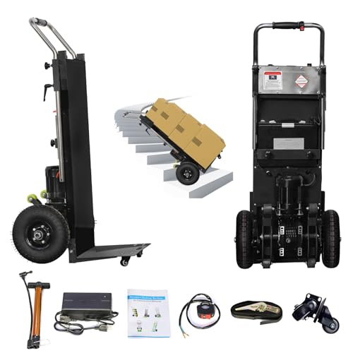 Carretilla eléctrica para escaleras 1200W capacidad 880 lb