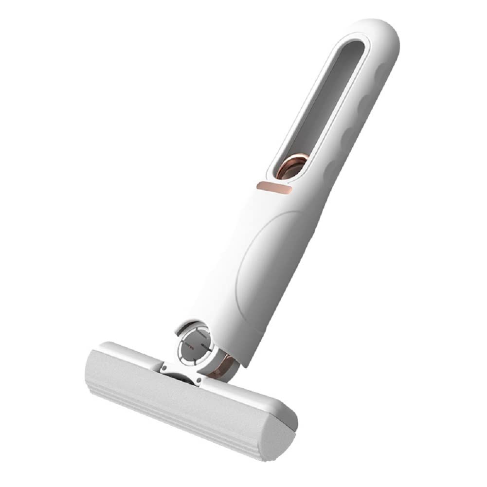 2Stück Mini Mop Selbstauswringend - Klappbarer Schreibtischwischer Für Küche & Bad