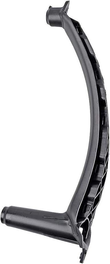 1pc Matte Black Door Handle Support Pull Strap, Interior Door Handle Inner Bracket Left Rear Driver Side Door Armrest Trim Compatible with 2007-2013 BMW X5 E70 2008-2014 BMW X6 E71 E72 LHD