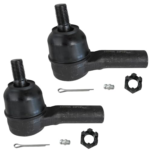 Image of Detroit Axle - 6pc Front End Kit for 96-04 Nissan Pathfinder, 97-03 | Infiniti QX4, 2 Lower Control Arms 2 Lower Ball Joints 2 Outer Tie Rods 1996 1997 1998 1999 2000 2001 2002 2003 2004