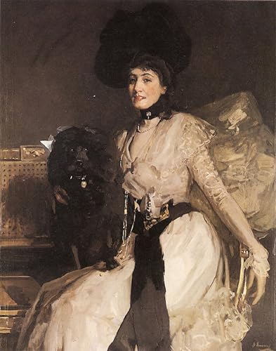 Impression d'affiches Art Reproduction Toile John Lavery Barboncino 60x90