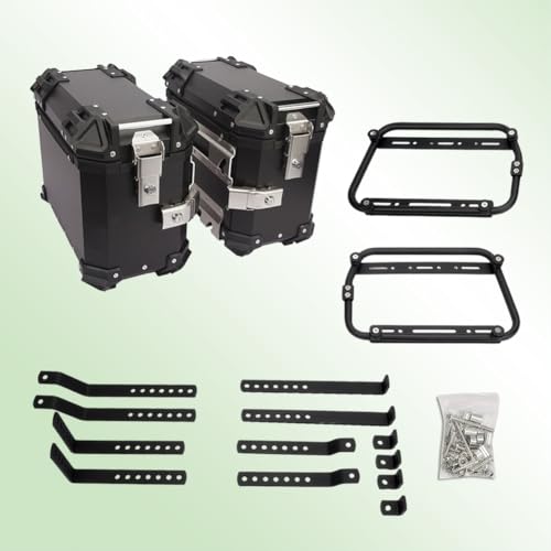 Supports de coffre latéraux universels moto pour fixer une valise latérale 38L