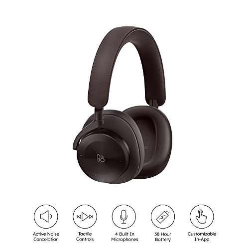 Beoplay H95 Premium Comfortable Wireless Active Noise Cancelling (Anc) Over-Ear Headphones With 38 Hours Battery Life And Protective Carrying Case, Chestnut #TOP1