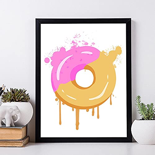 Impression pépinière aquarelle premium sur toile italienne 70x100