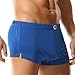 TADUANO Men's Underwear Boxer Trunks Short Low Rise Cut Fashion Sports Style Booty Thin Stretchy Royal Blue