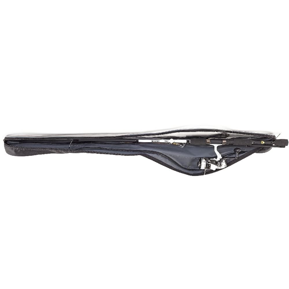 A&M Angelsport Paladin Carbon Spincombo - Canna da spinning, 1,98 m, 5-25 g, rotolo e spago con esca