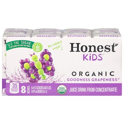 Honest Kids, Goodness Grapeness, 6 Fl Oz (Pack of 8)