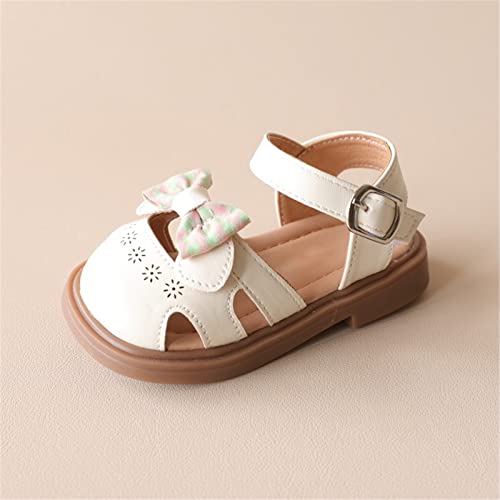 Kids Baby Summer Girls Sandals Colorful Bow Design Princess Shoes Dress Flat Shoes Little Big Girls Size 5 Sandals3