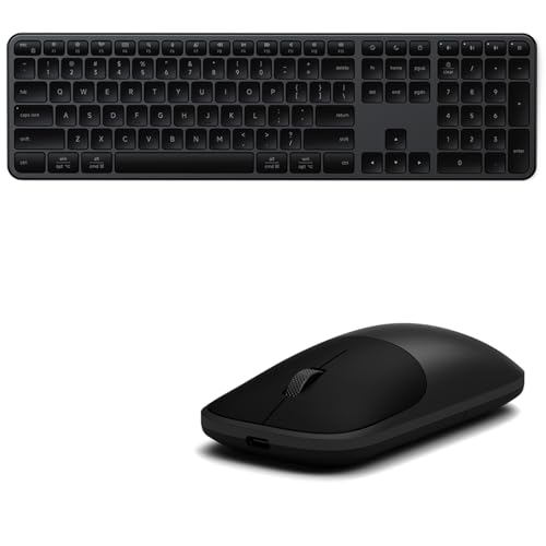 SATECHI Bundle Slim EX3 �t���T�C�Y�L�[�{�[�h �e���L�[�t����Slim EX ���C�����X�}�E�X