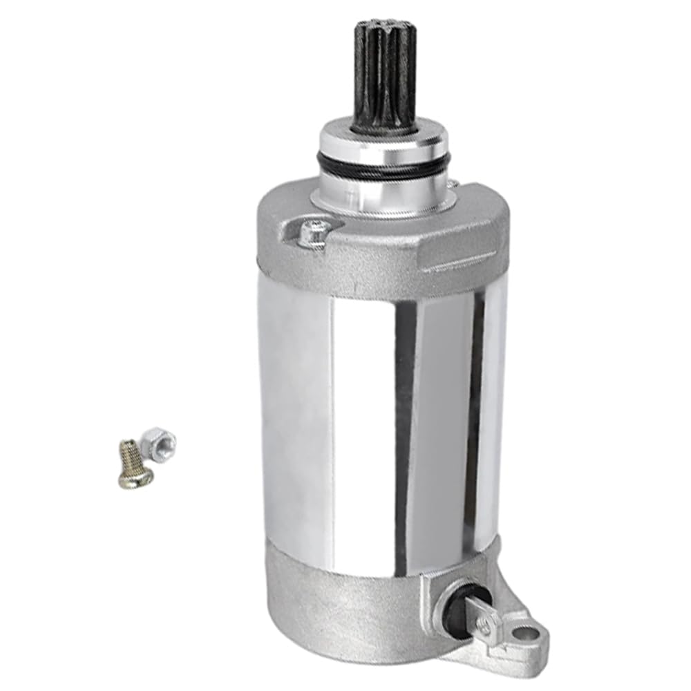 Riloer Démarreur électrique de rechange, démarreur électrique en métal pour moto, pièces de moteur de démarreur automatique compatibles avec Yamaha TW125 TW200 XT225 TT-R225, 4JG-81890-00