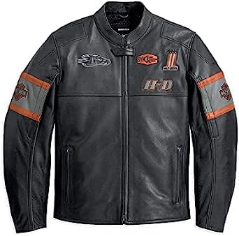 Men’s Harley-D 1 Biker Leather Jacket | Motorcycle Leather Jacket for Men