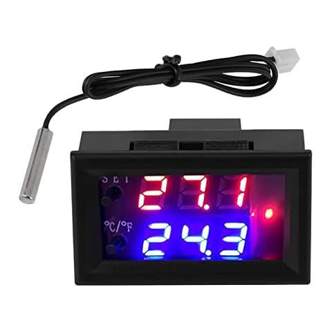 Hilitand 12V DC Digital Thermostat Controller Cover