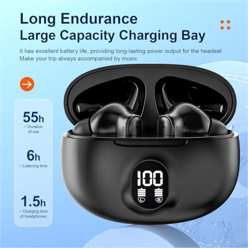 39% Off Wireless Earbuds with Bluetooth 5.4 and 120H Playtime - Image 8
