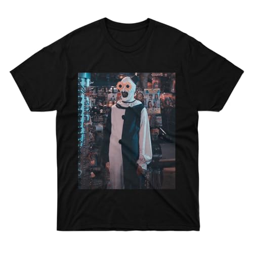 T-Shirt Terrifier Friend Gift for Men 2 Girl Unisex Family Women Boy Sleeve Multicoloured