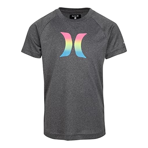 Hurley jongens rash-guard shirt, zwart/icon, 13 Jaren