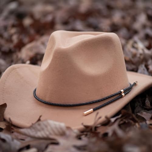 Image of Gamboa Hat Bands for Cowboy and Cowgirl Western Accesories for Men and Women Leather Style Hat Belt Band