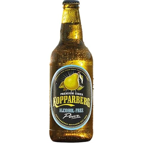 Kopparberg Alcohol Free Pear Cider 8x500ml Cover