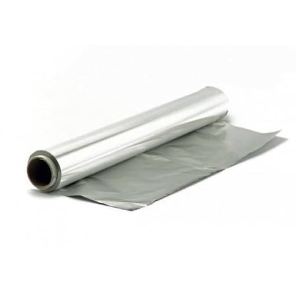 Papel de Aluminio 30 m - Envío 24 h - Alta Categoría - 24 Rollos - 30 m x 29 cm - Extra Resistente - Fácil Corte - Papel plata para conservar, cocinar, hornear, congelar y estofar. (24)