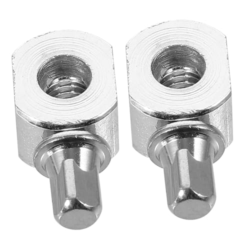 FUNOMOCYA 2pcs Pedal Hammer Weight Drum Kit Accessories Drummer Accessories Drum Pedal Hammer Counterweights Drum Foot Pedal Parts Metal Ring Jazz Drum Supplies Component Drum Instrument