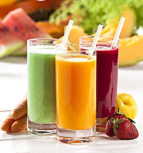 Image of Premium 350ML Juice Glasses Drinking Glasses, Highball Lead-Free Glasses, Tumblers for Water, Juice, Beer, Cocktail and Mixed Drinks - Pieces, Transparent (Tall Glasses, M (Pack of 1))