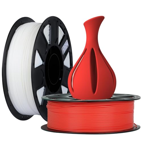 Creality PLA Filament 1.75mm PLA 3D Printer Filament, 2kg Cardboard Spool (4.4lbs), Dimensional Accuracy +/- 0.03mm, Fit