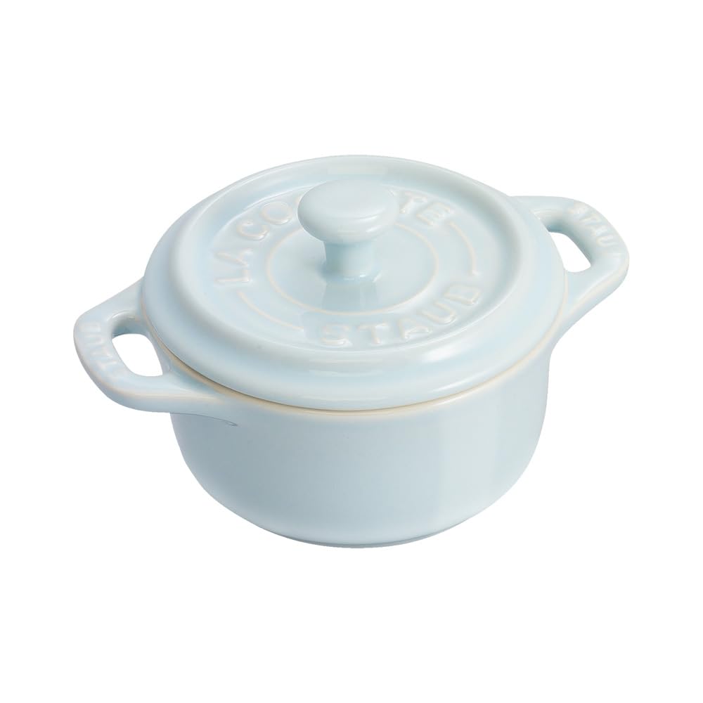 Staub Ceramique Cocotte Set Macaron, 6-tlg | rund | Keramik | gemischte Farben