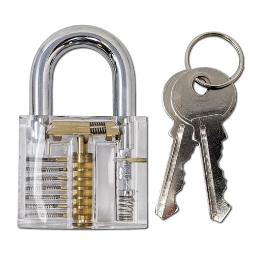 Summit Transparent Padlock