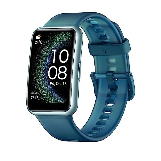 SmartWatch HUAWEI WATCH FIT Special Edition, Tela AMOLED FullView de 1.64", Gestão Avançada de Saúde, GPS Integrado, compatível com iOS e Android (Forest Green)
