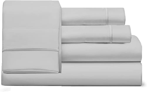 Juego de sábanas divididas tamaño King para cama ajustable, sábanas de algodón Giza para cama ajustable Split King, juegos de sábanas Giza de 400