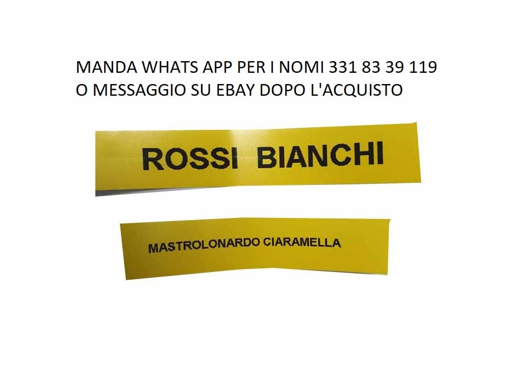 Targhetta Autoadesiva KIWISTAR Per Cassetta Lettere - 60x15mm Personalizzabile