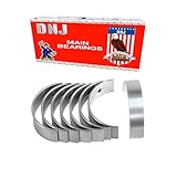 DNJ MB1169.10 Oversize Main Bearings Set for 2011-2022 Chrysler, Dodge, Jeep, Ram, Volkswagen 1500, 1500 Classic, 200 3.6L V6 24V DOHC 3604cc