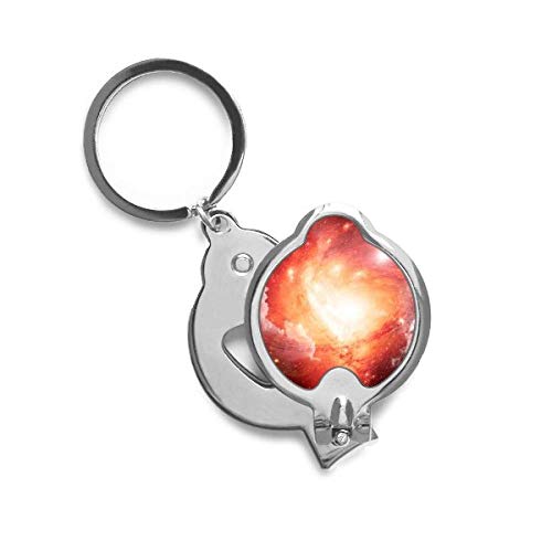 Coupe-ongles Rose Belle nébuleuse Galaxy DIYthinker format poche