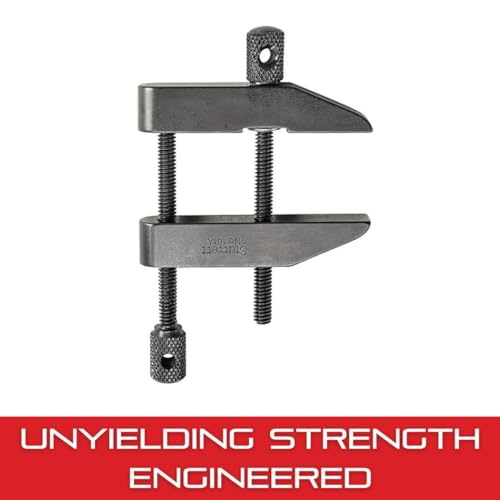 Image of Starrett Toolmakers Parallel Clamp - Ideal for Holding Work in Tapping and Drilling - 1-1 /4 inch Capacity, 13 /16 inch Throat Depth, Hardened Steel, Nice Finish - 161A