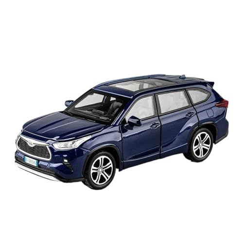 Modelo de Coche Decorativo 1:32 para Highlander 2023 SUV