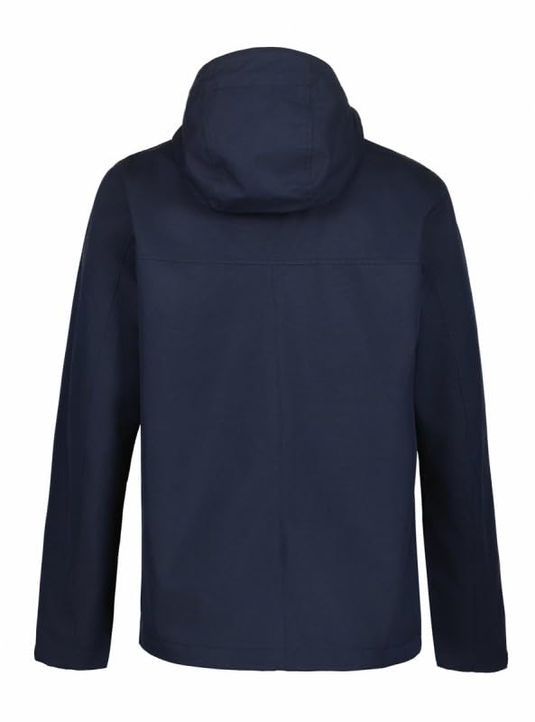 Icepeak AALEN - Chubasquero para hombre, 100% poliéster, capucha extraíble, impermeable, senderismo y exterior